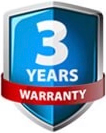 3 Years Warranty